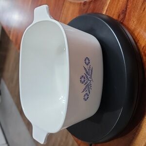 Pyrex Blue Vintage Cornflower Covered dish